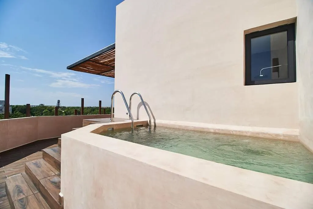 Ferienwohnung Phimai Gardens Ph3 - 2 Bdr Piscina Privada Y Vistas Tulum Apartment